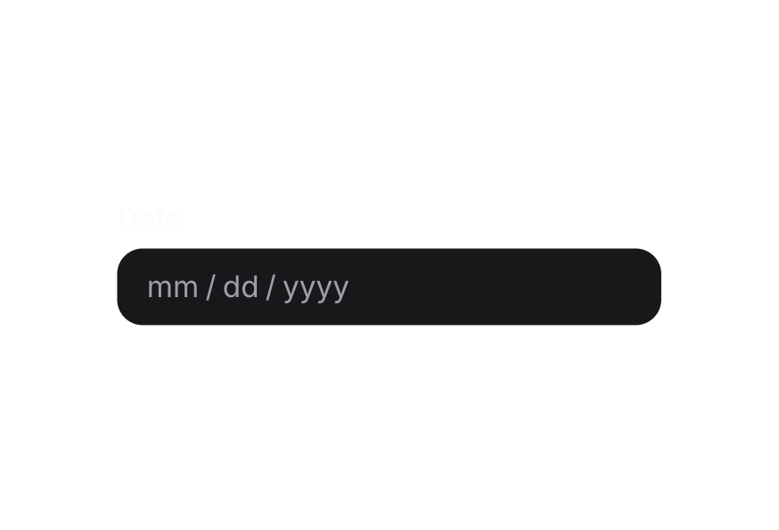 DateField