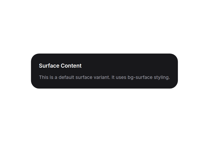 Surface