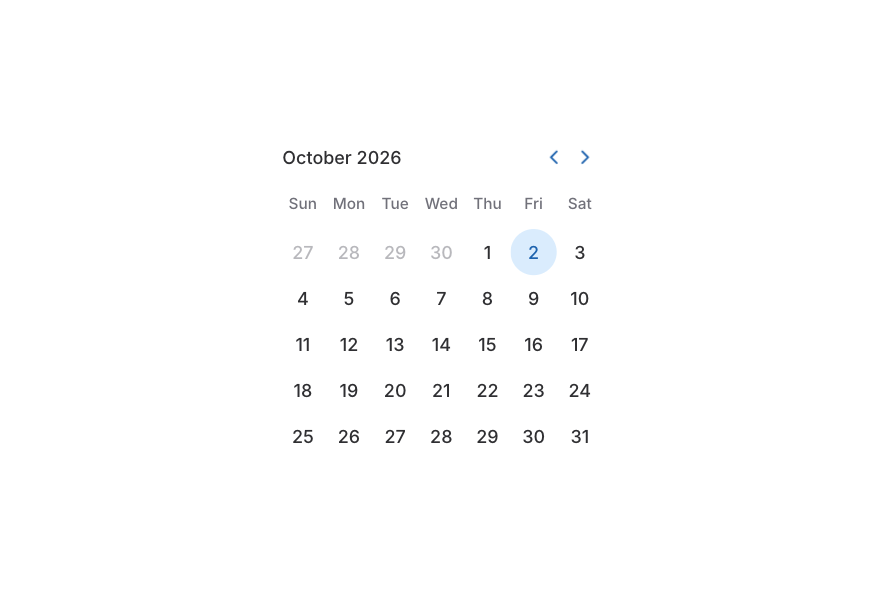 Calendar