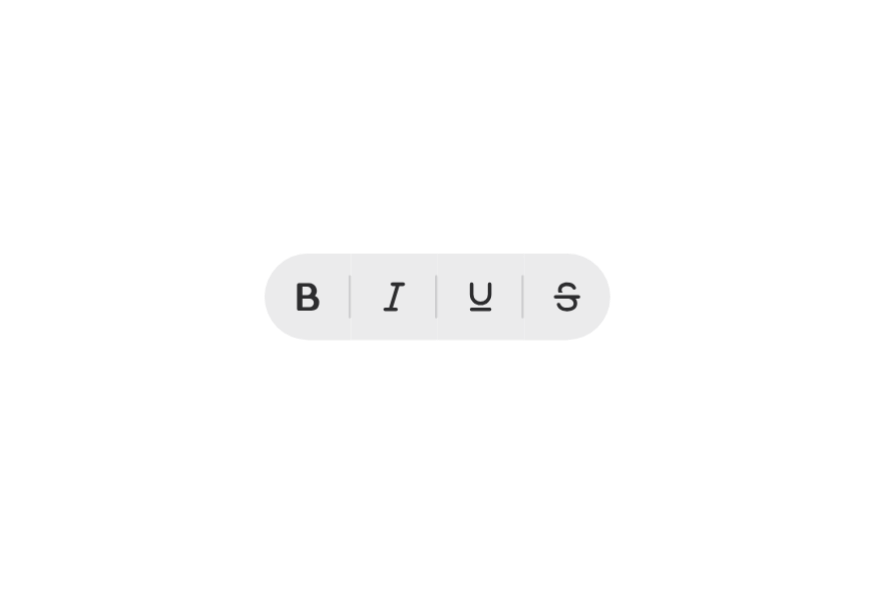 ToggleButtonGroup
